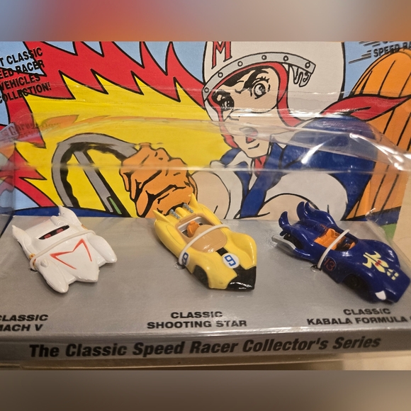 1994 Speed Racer Micro Techs Classic Speed Racer Mach V F1 Star - Picture 3 of 7